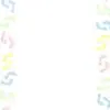 Colorful footprints design template